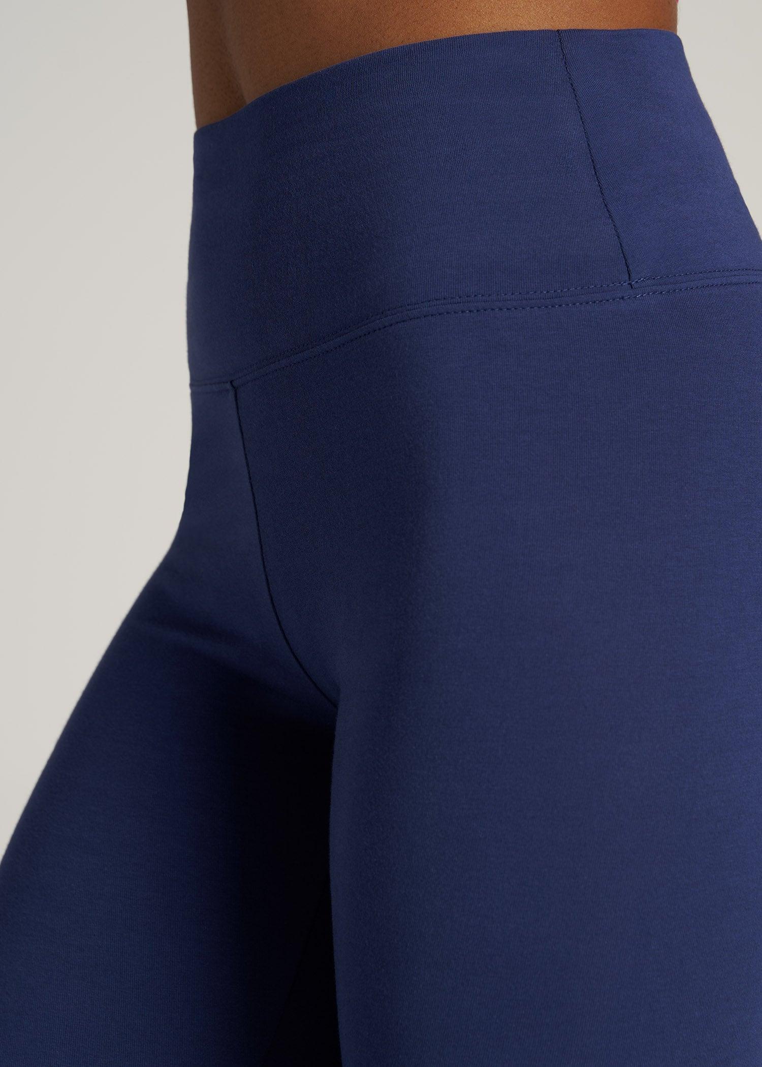 Women's Tall Cotton Leggings in Midnight Blue Female Product Image