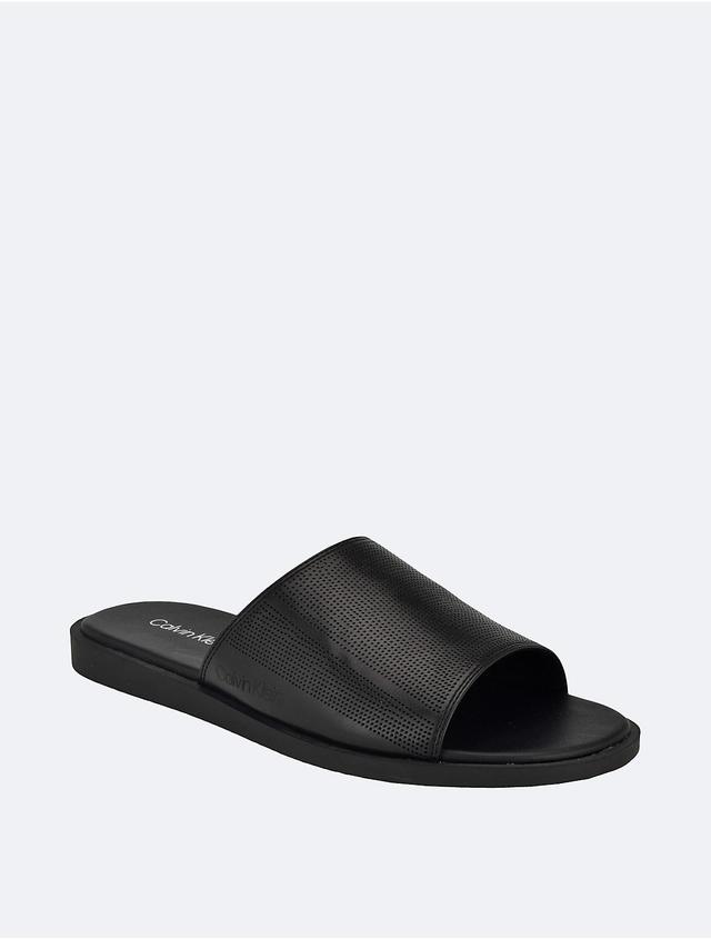 Calvin Klein Mens Mens Espar Slide - Black - 12 Product Image