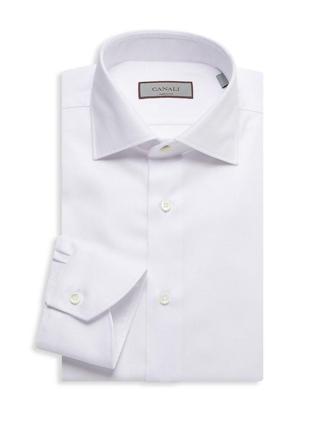 Mens Solid Dress Shirt Product Image