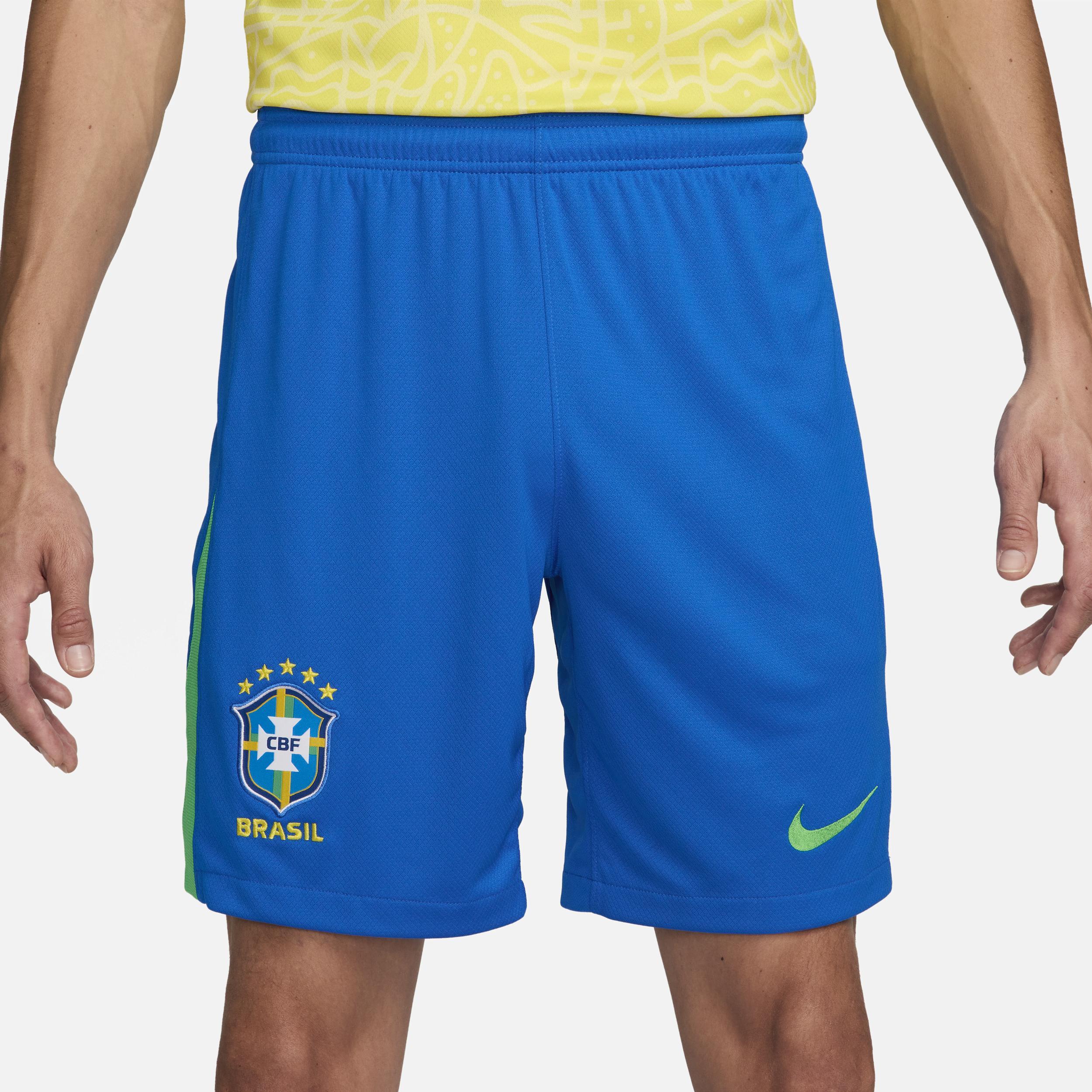 Brazil 2024 Stadium Home Nike Mens Dri-FIT Soccer Replica Shorts Product Image