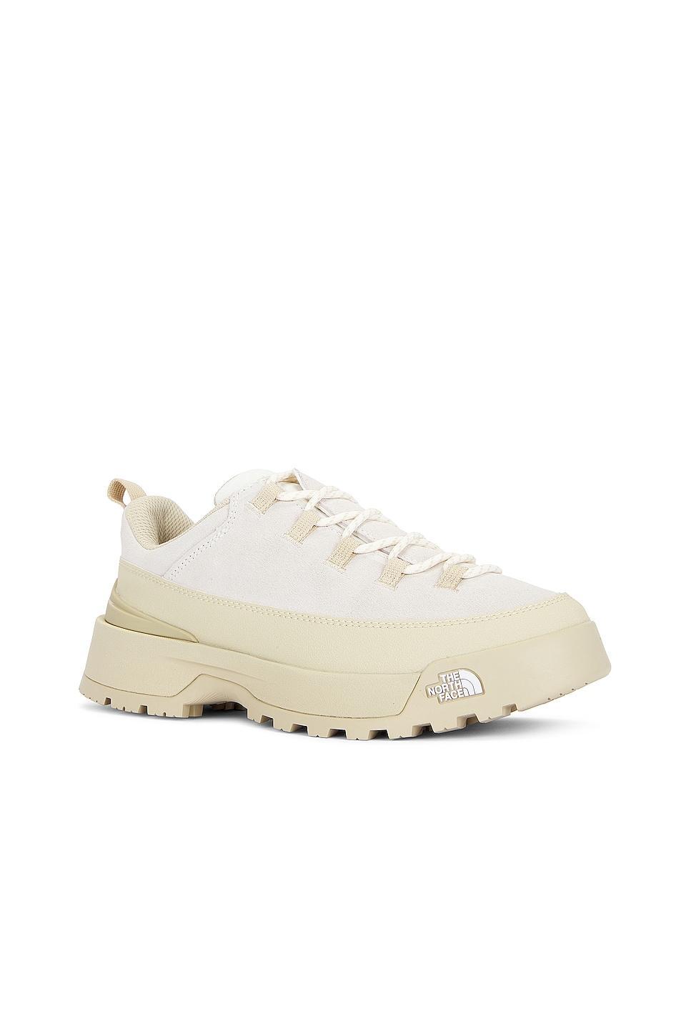 The North Face Glenclyffe Urban Low Sneaker in White Dune & Gravel - Cream. Size 10 (also in 9). Product Image