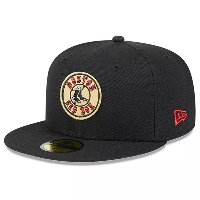 Mens New Era Boston Red Sox 59FIFTY Day Team Pop Fitted Hat Product Image