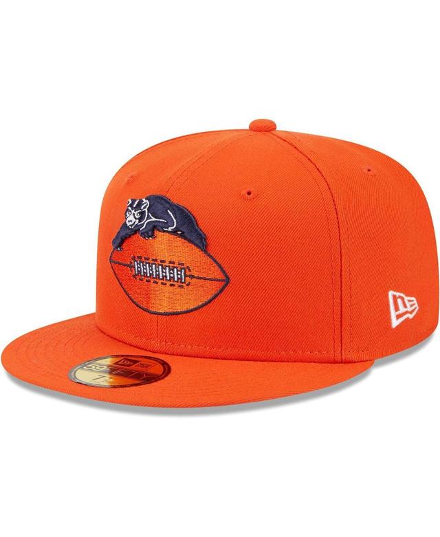 Mens New Era Chicago Bears Throwback Main 59FIFTY Fitted Hat Product Image