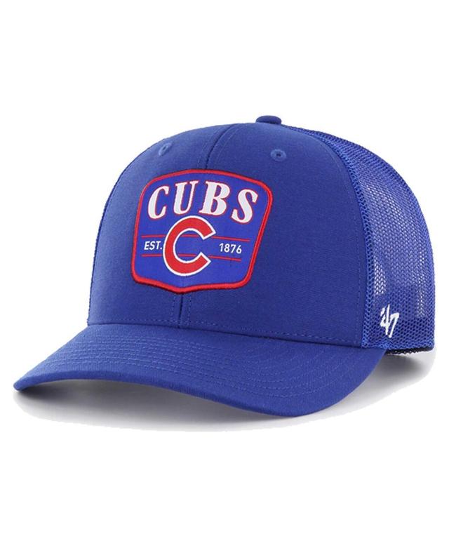 Mens 47 Royal Chicago Cubs Squad Trucker Adjustable Hat Product Image