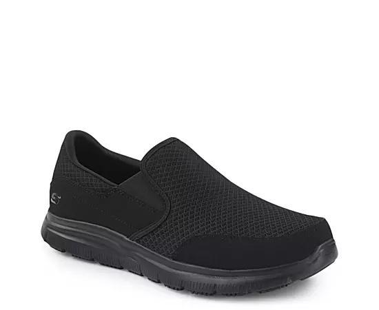 Skechers Work Relaxed Fit Flex Advantage McAllen Mens Slip-Resistant Shoes Product Image