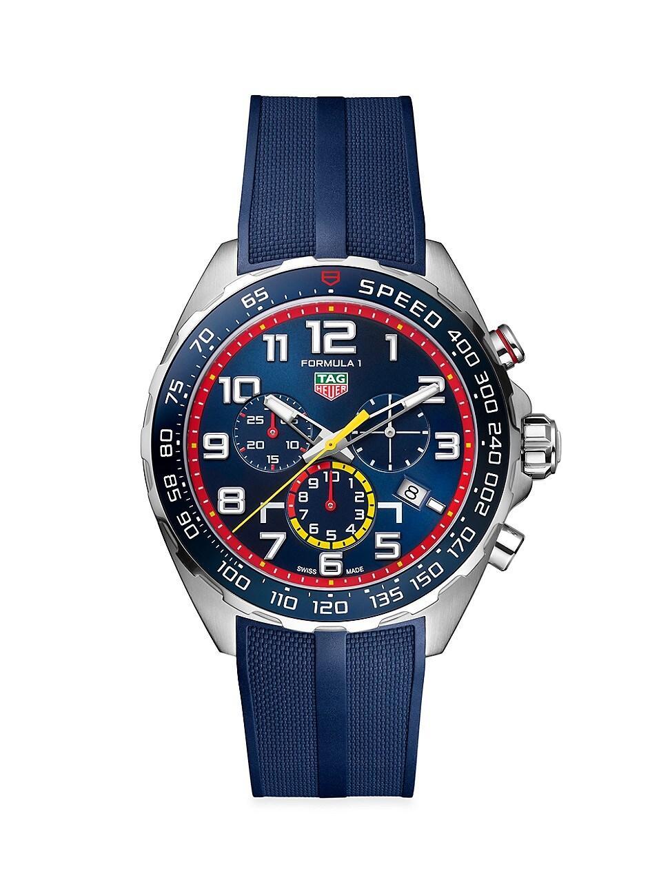 Mens Formula 1 Rubber-Strap 43MM Watch Product Image