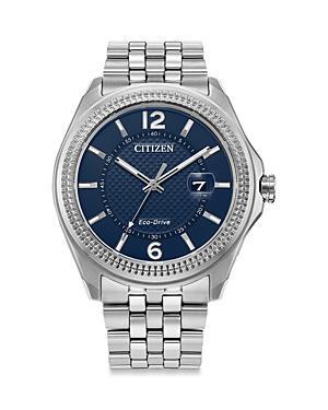 Men's Citizen Eco-DriveÂ® Corso Classic Watch with Black Dial (Model: Aw1740-54H) Product Image