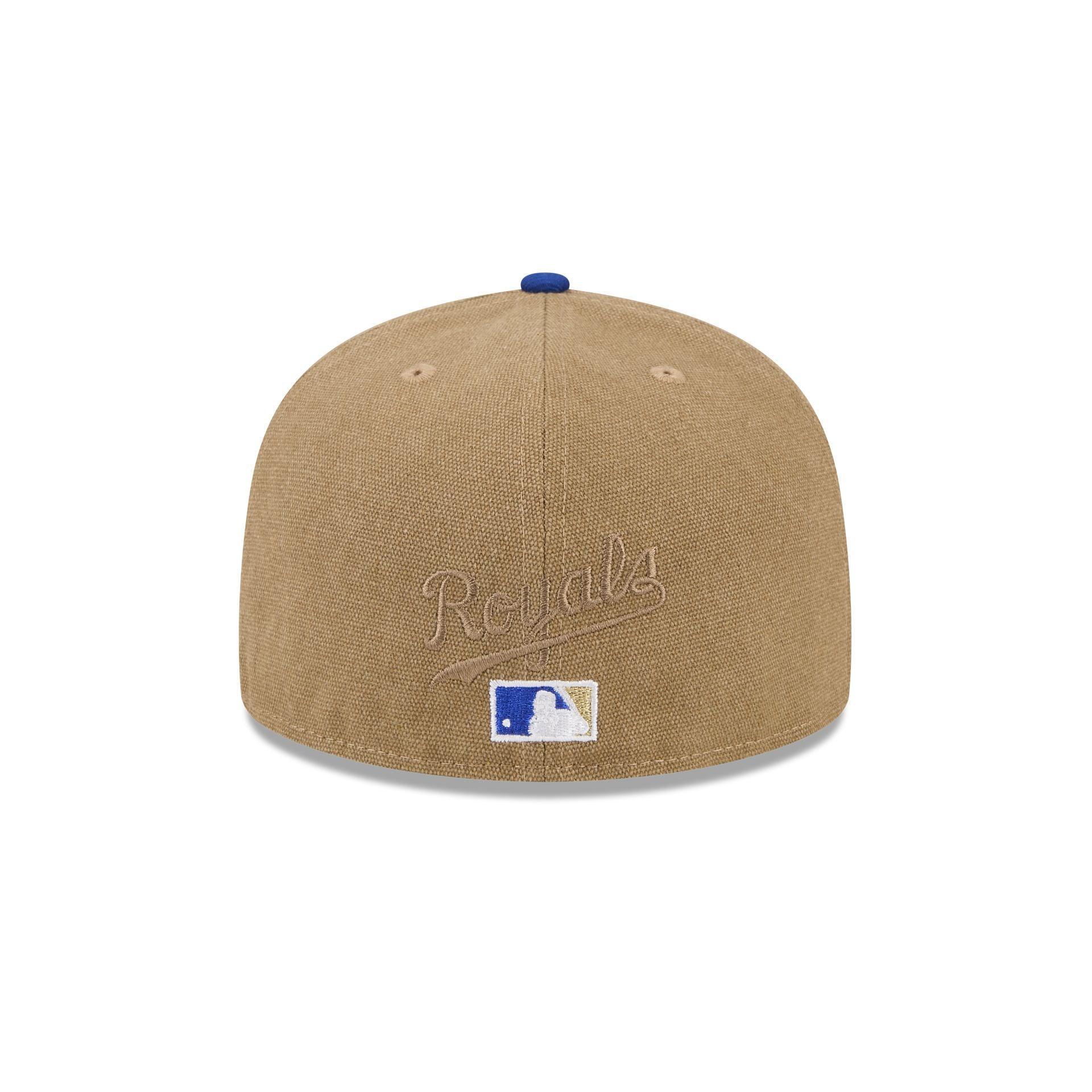 Milwaukee Brewers Canvas Crown 59FIFTY Fitted Hat Male Product Image