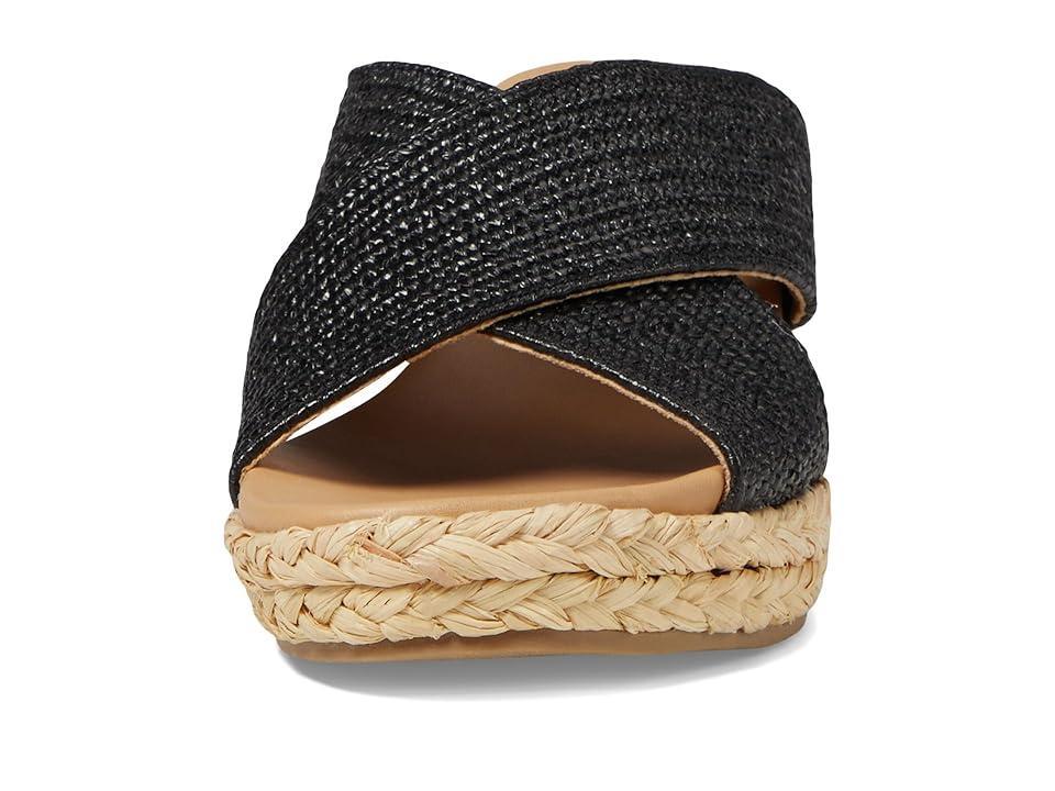 Dv Dolce Vita Womens Erial Crossband Raffia Wedge Sandals Product Image