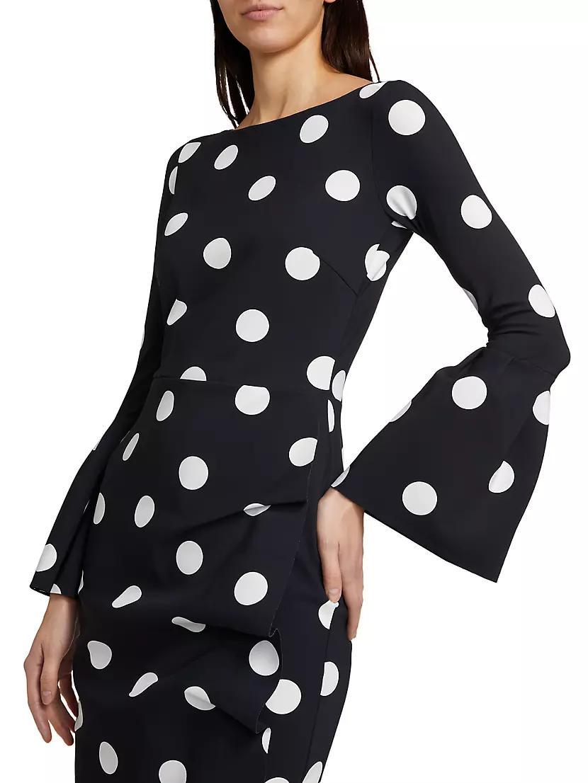 Addax Polka Dot Cocktail Dress Product Image