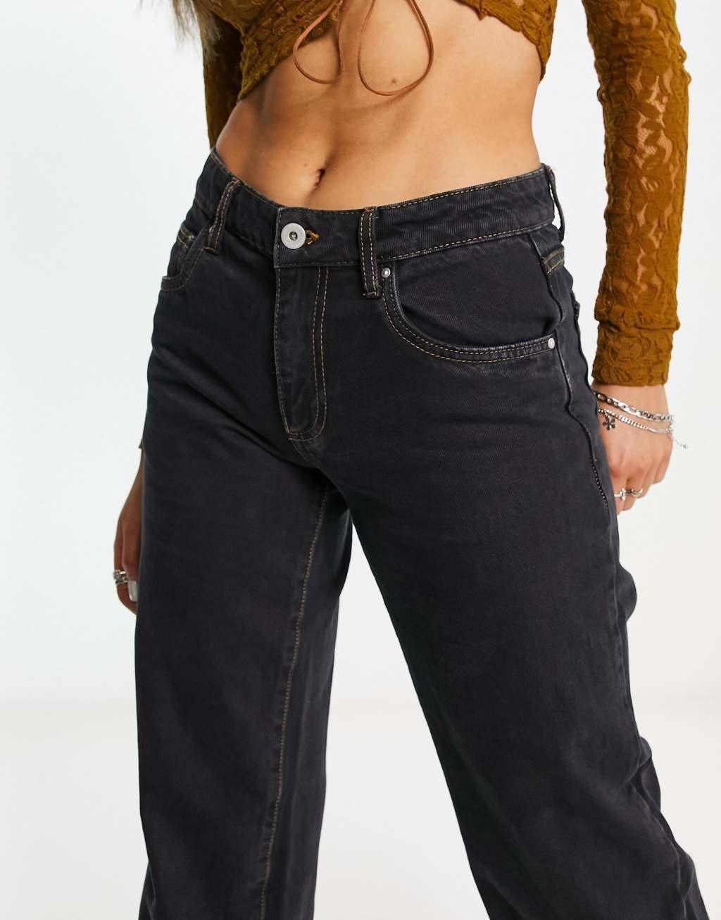 Cotton On low rise straight leg jeans Product Image