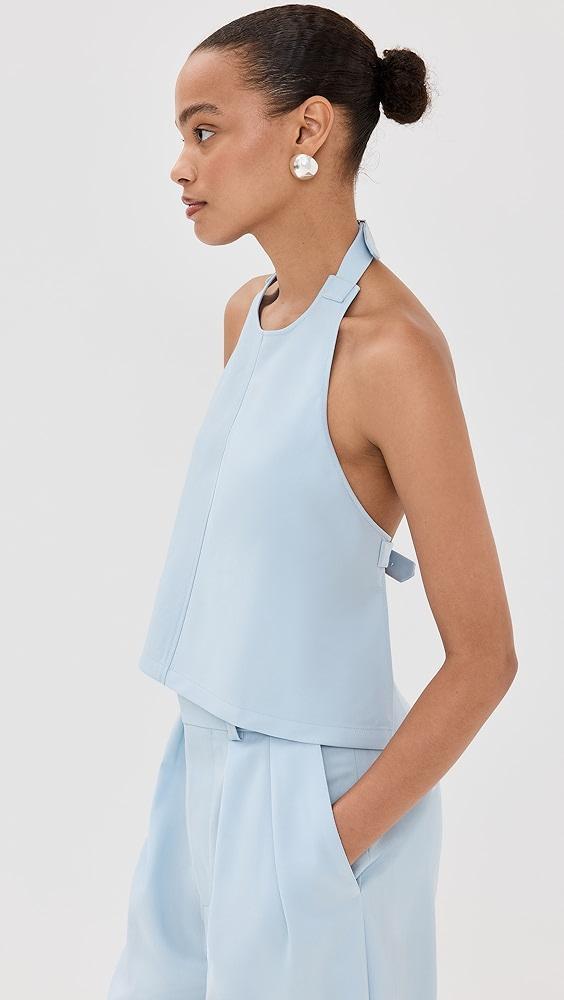 WARDROBE.NYC Backless Halter Top | Shopbop Product Image