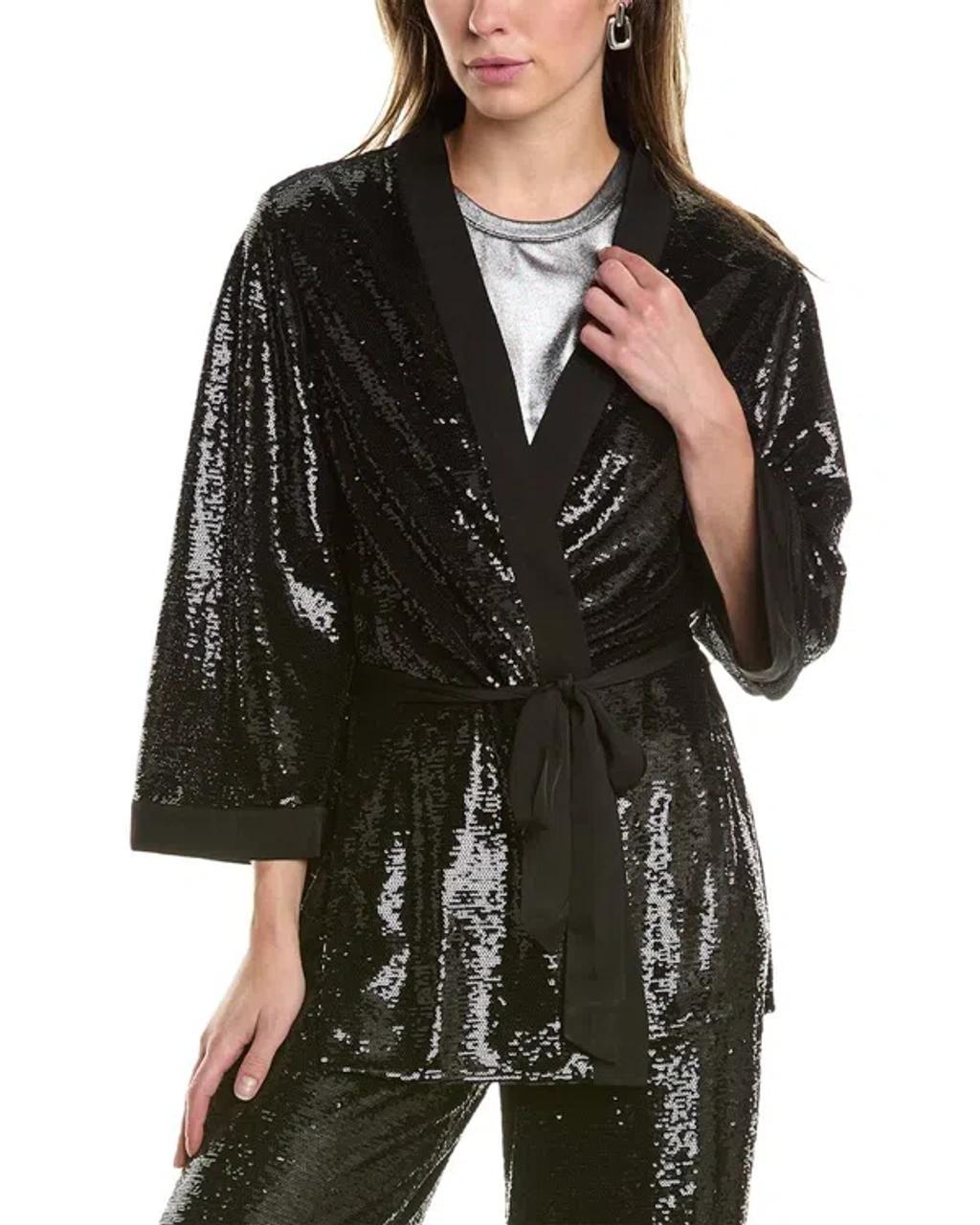 Carina Kimono In Black Product Image