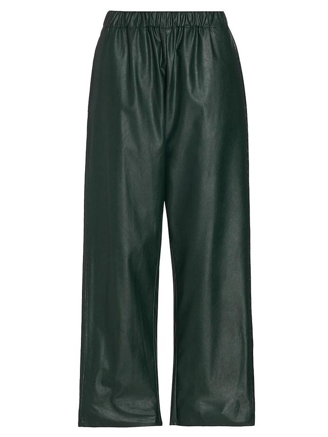 Womens Coated Pull-On Pants Product Image