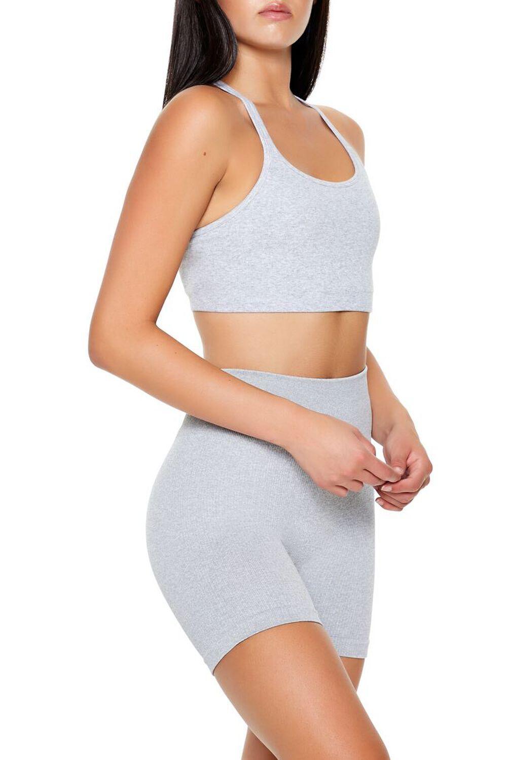 Seamless Strappy Sports Bra | Forever 21 Product Image