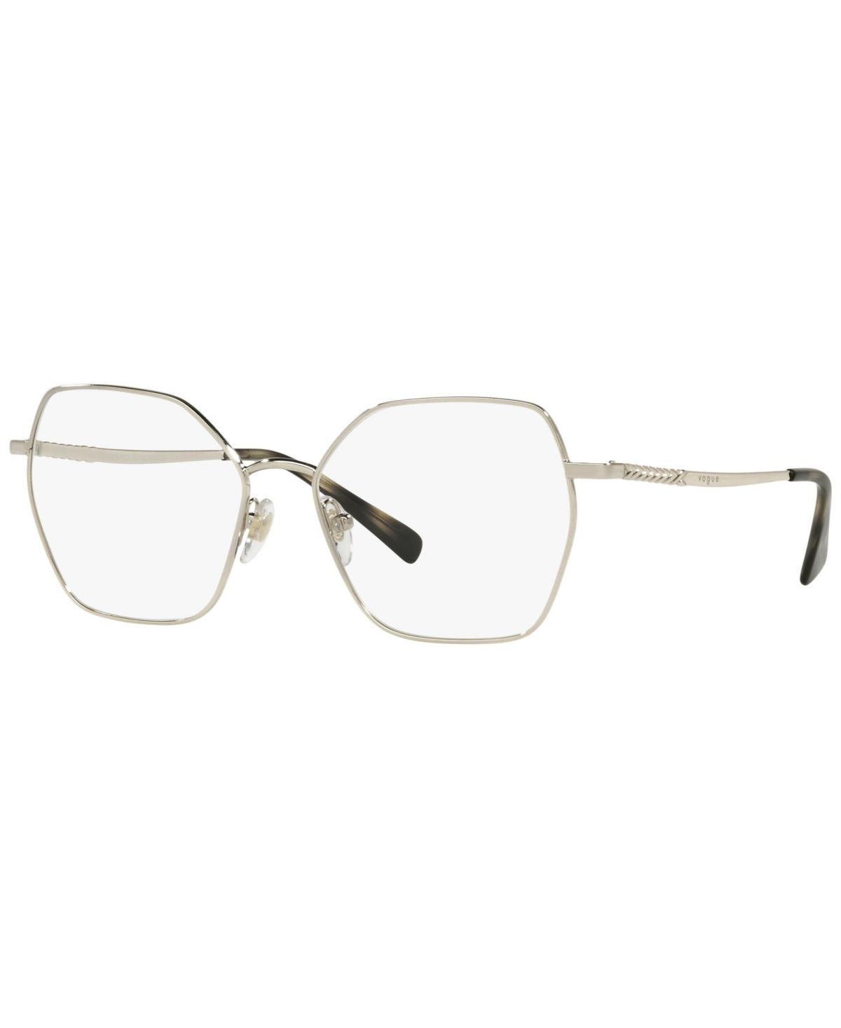 Vogue Eyewear Womens Irregular Eyeglasses, VO4196 - Pale Gold-Tone Product Image