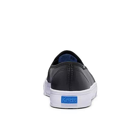 Keds Womens Double Decker Leather Slip On Sneaker Product Image