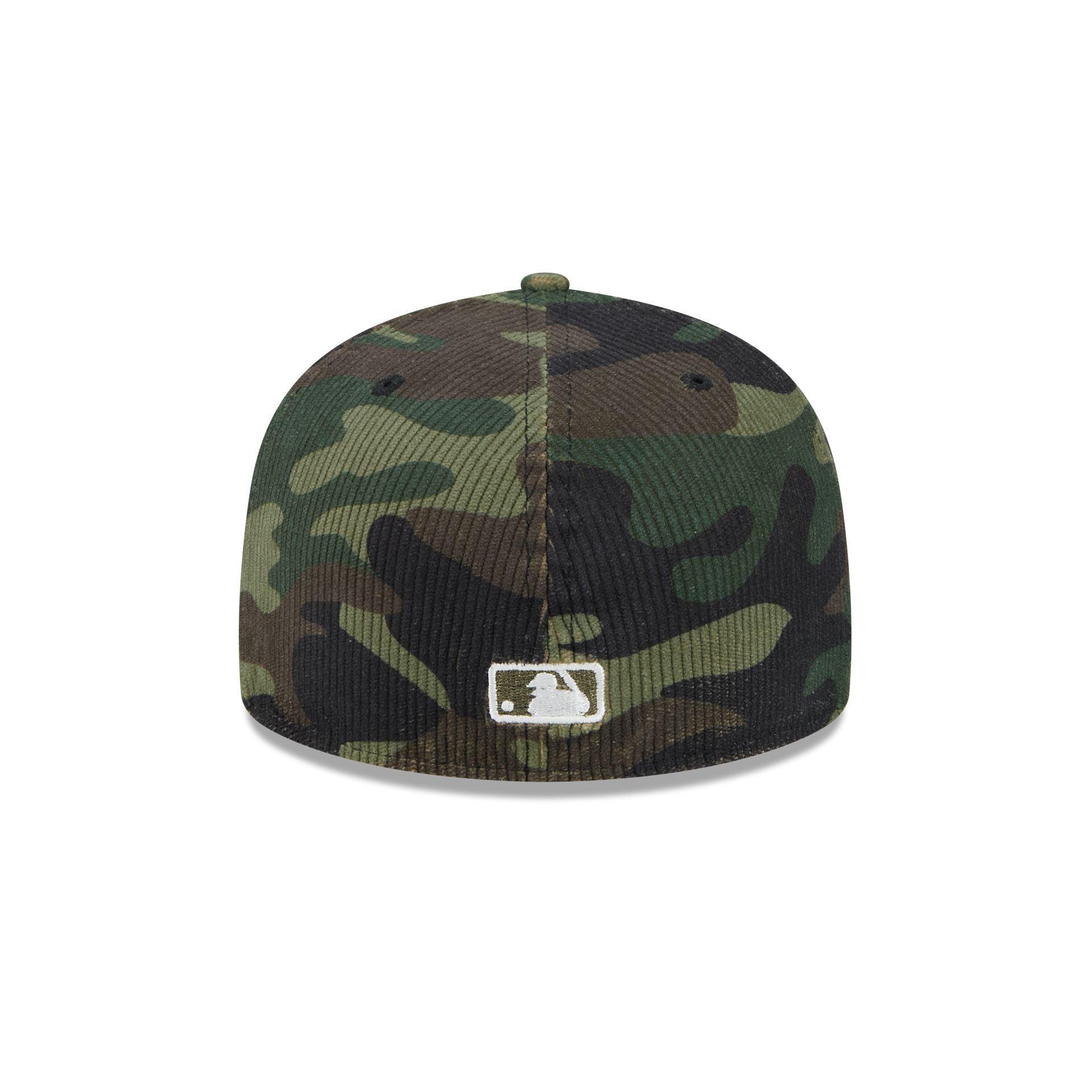 Los Angeles Dodgers Camo Cord 59FIFTY Fitted Hat Male Product Image