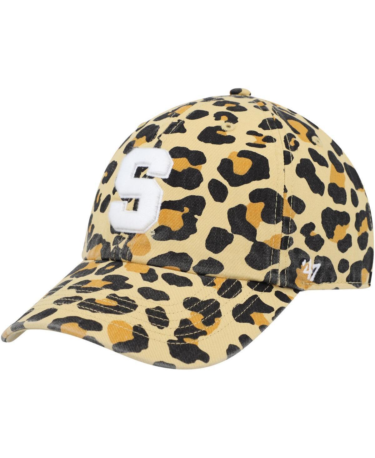 Womens 47 Brand Gold Syracuse Orange Bagheera Clean Up Adjustable Hat Product Image