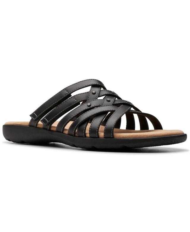 Clarks Womens Elizabelle Rio Slip On Strappy Sandals Product Image