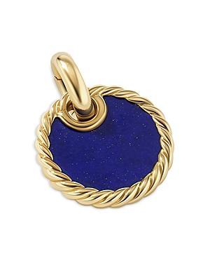 Womens DY Elements Disc Pendant In 18K Yellow Gold Product Image