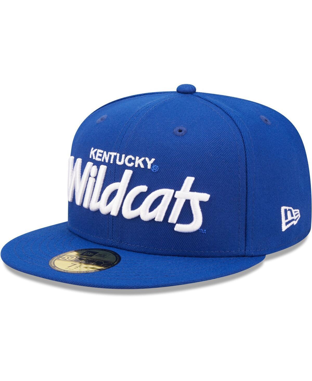 Mens New Era Royal Kentucky Wildcats Griswold 59FIFTY Fitted Hat Product Image