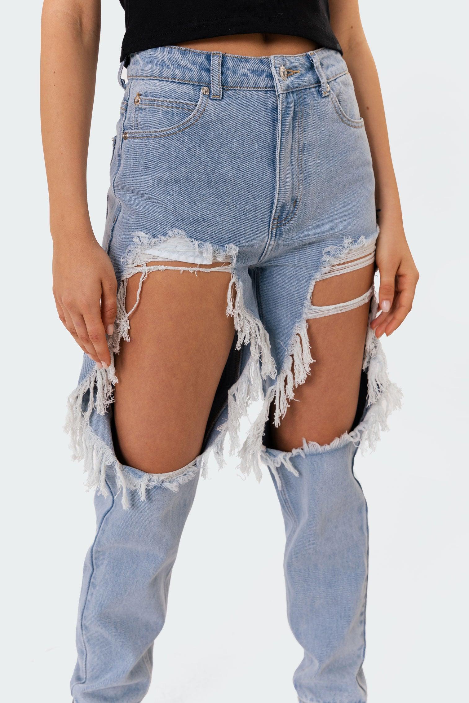 Distressed Doll Jeans Product Image