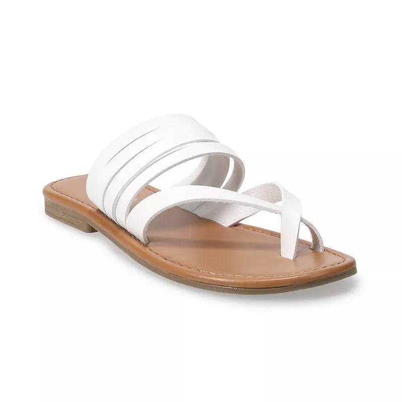 Sonoma Goods For Life Cressida Womens Thong Sandals Product Image