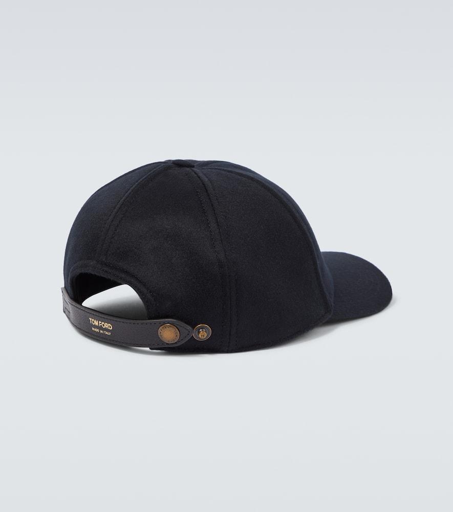 Logo Monogram Cotton Twill Baseball Cap In Black Product Image