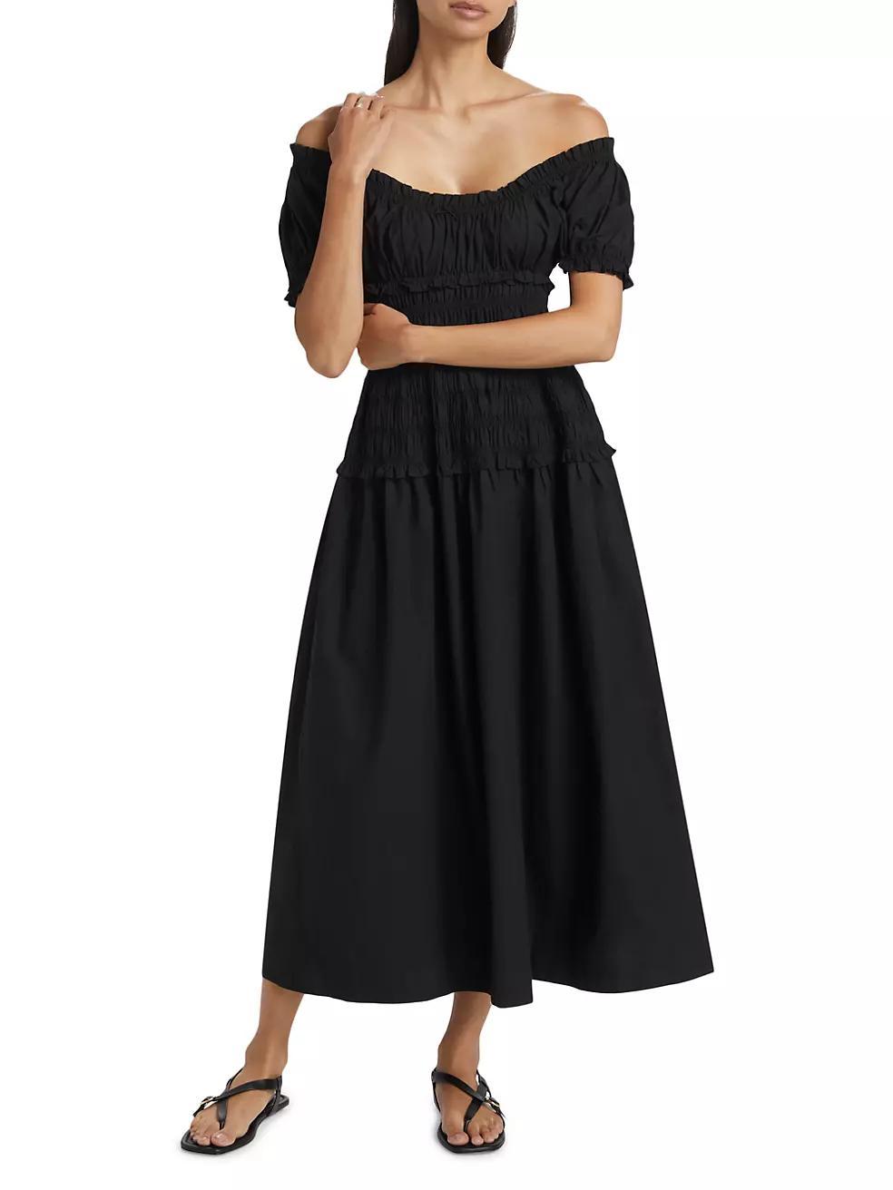 Leanne Poplin Maxi-Dress Product Image