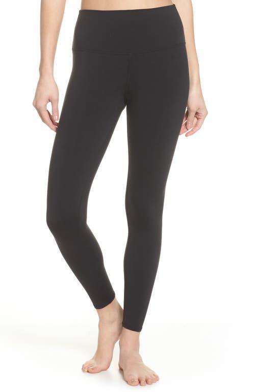 7/8 High-Waist Airbrush Legging - Black Female Product Image