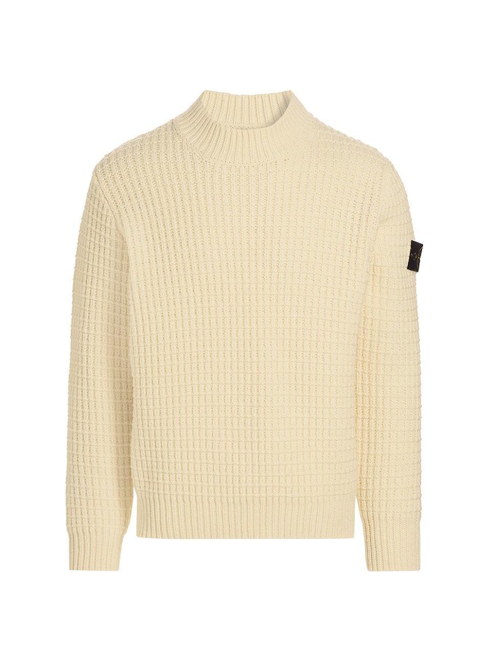 Mens Wool Chunky Sweater Product Image