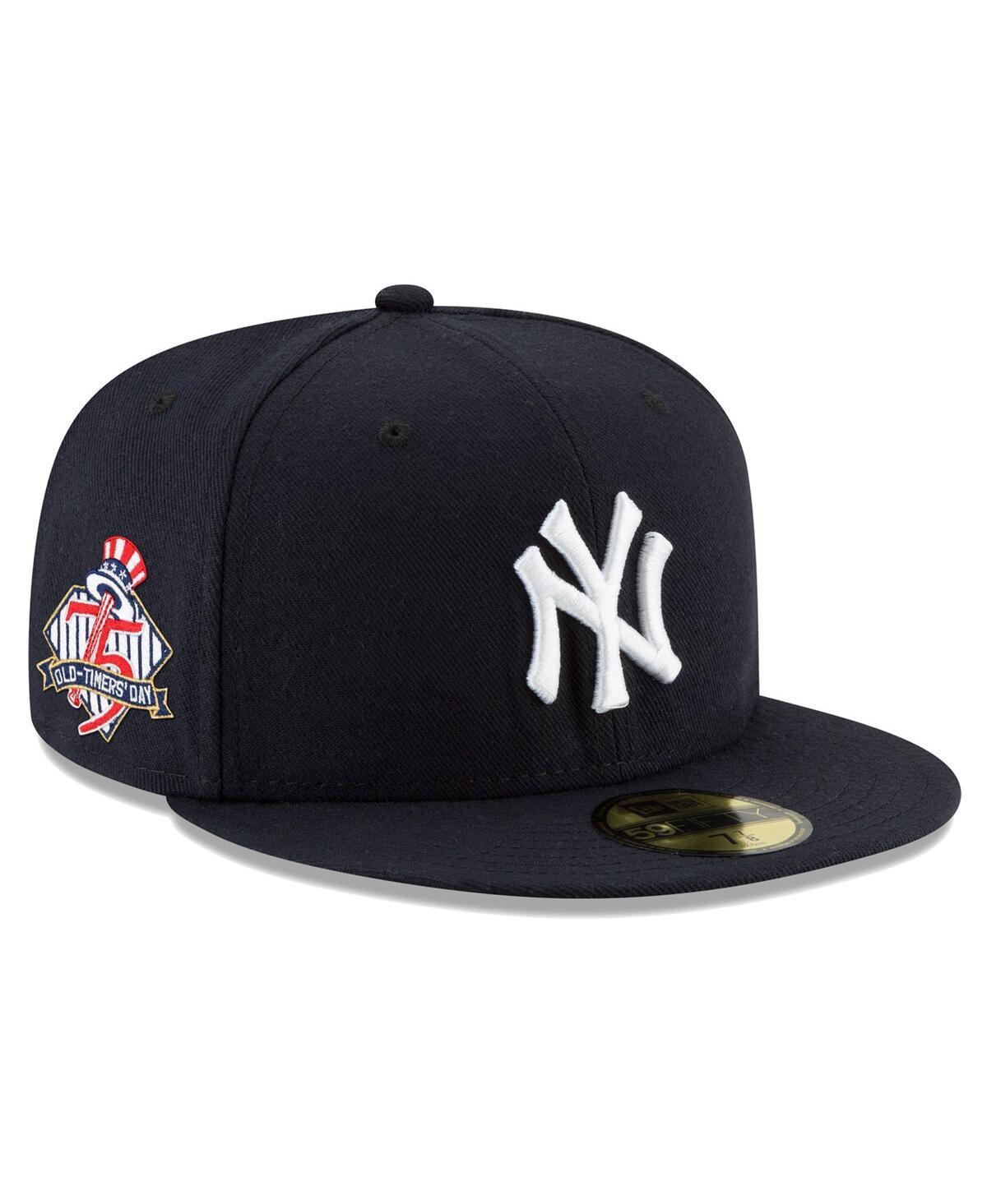 Mens New Era Navy New York Yankees 2023 75th Old-Timers Day Authentic Collection On-Field 59FIFTY Fitted Hat Product Image