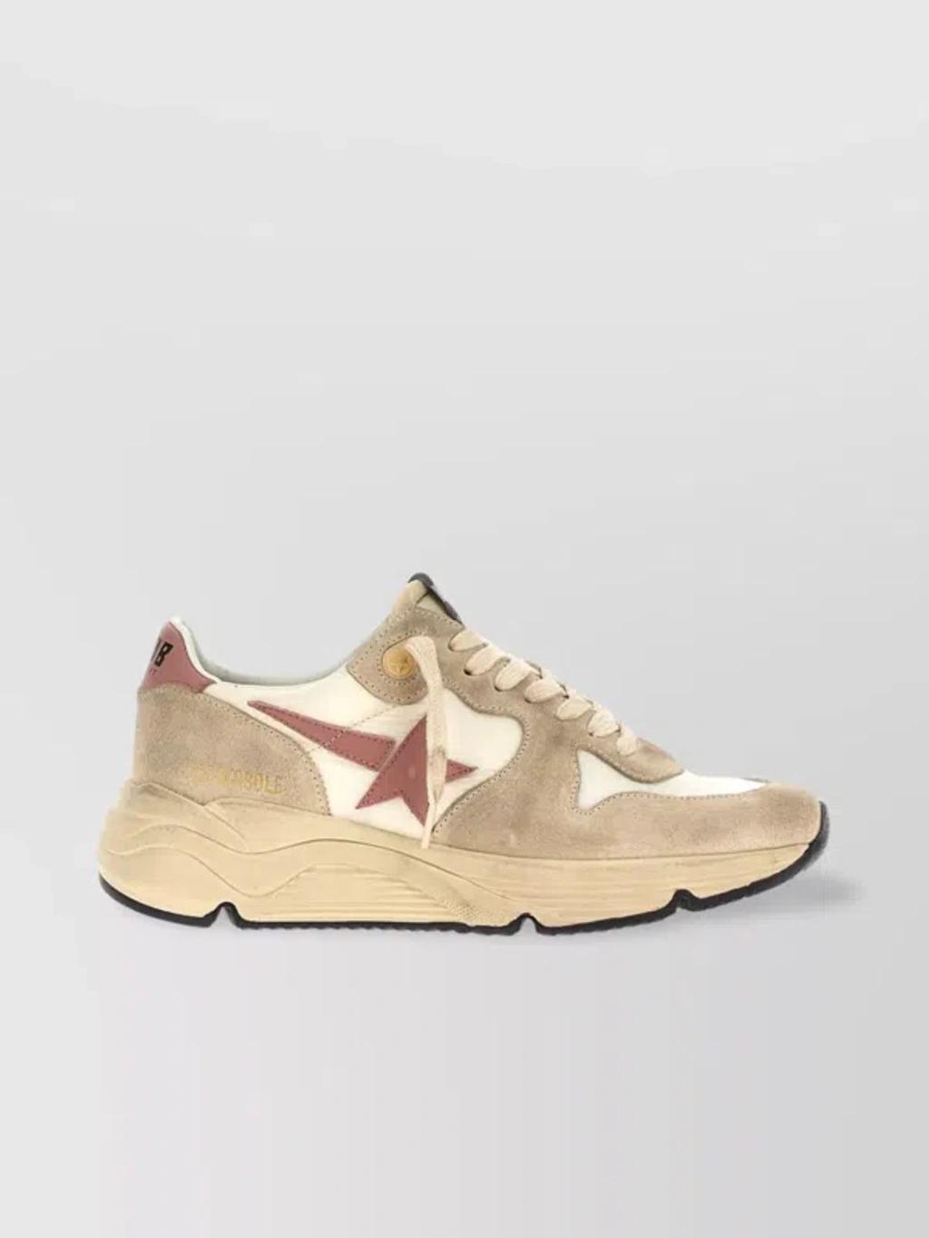 GOLDEN GOOSE Running Sole Sneakers White In Multicolor Product Image