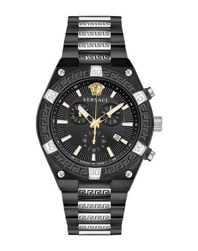 VERSACE V-sporty Greca Bracelet Watch Man Wrist Watch Black Size - Stainless Steel Product Image