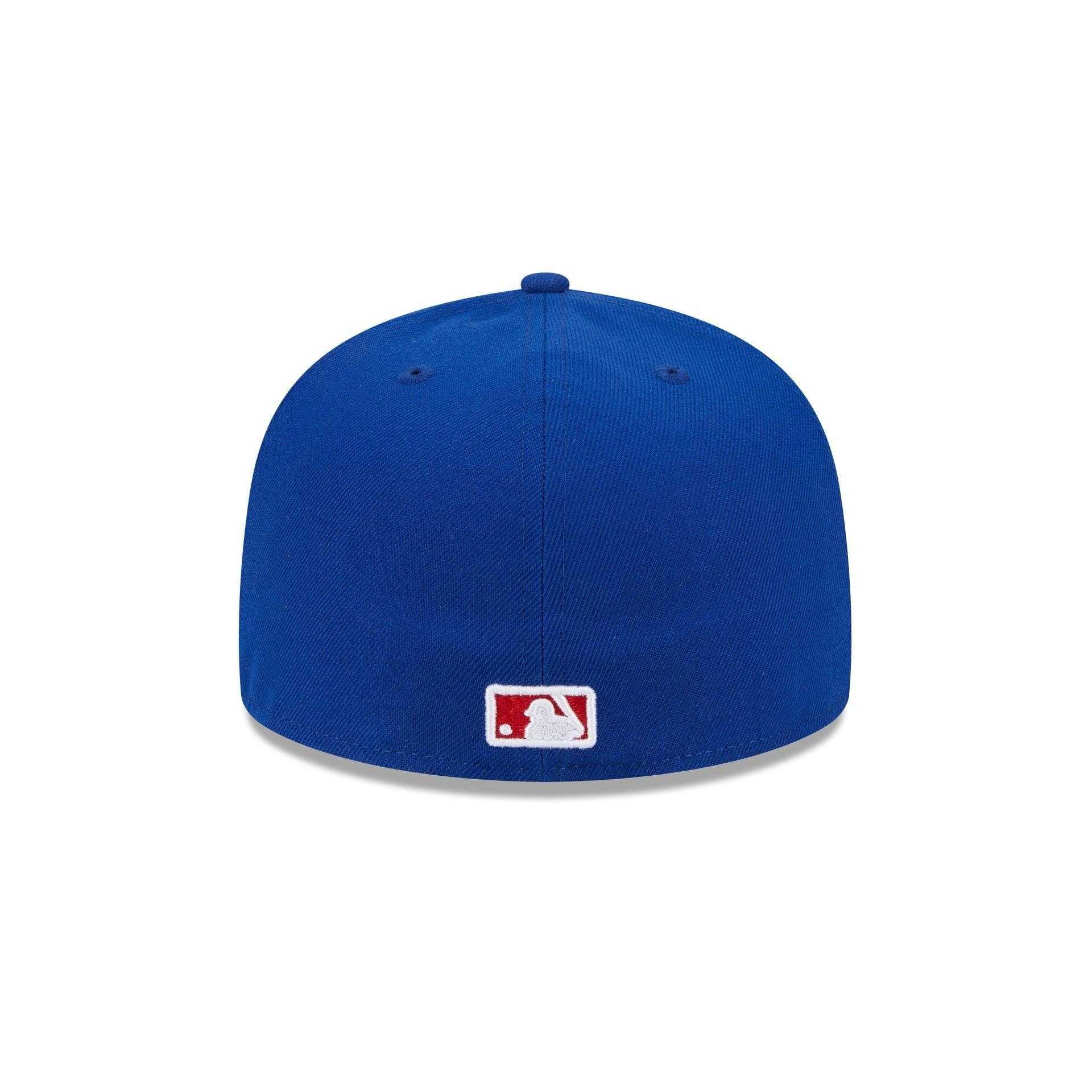 Chicago Cubs Script Sided 59FIFTY Fitted Hat Male Product Image