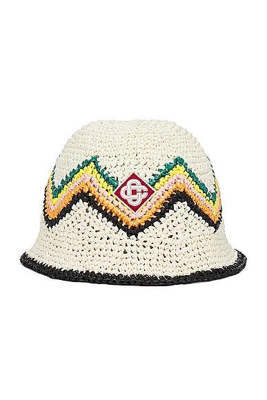 Raffia Crochet Hat Product Image