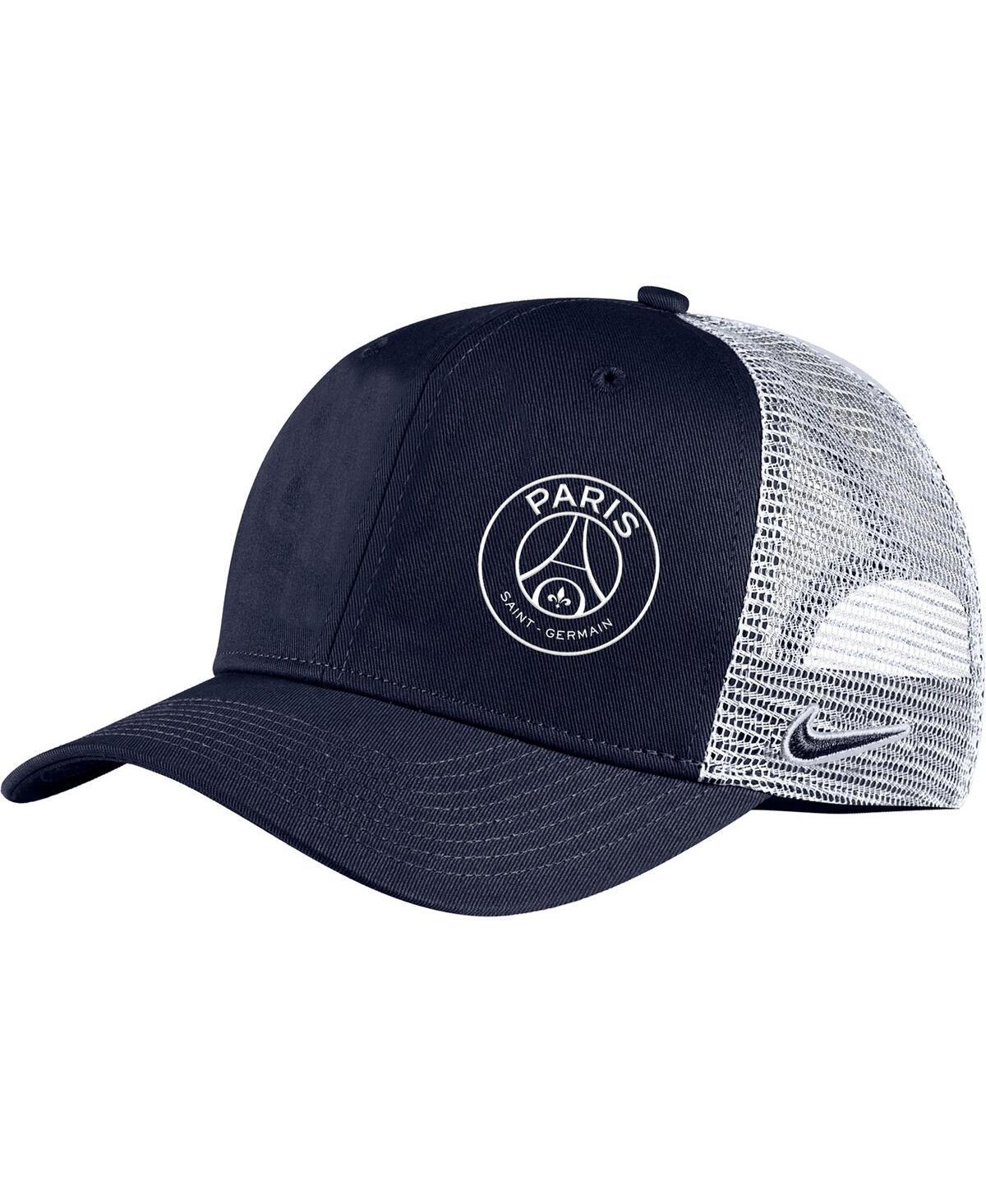 Mens Nike Navy Paris Saint-Germain Classic99 Trucker Snapback Hat, Psg Blue Product Image