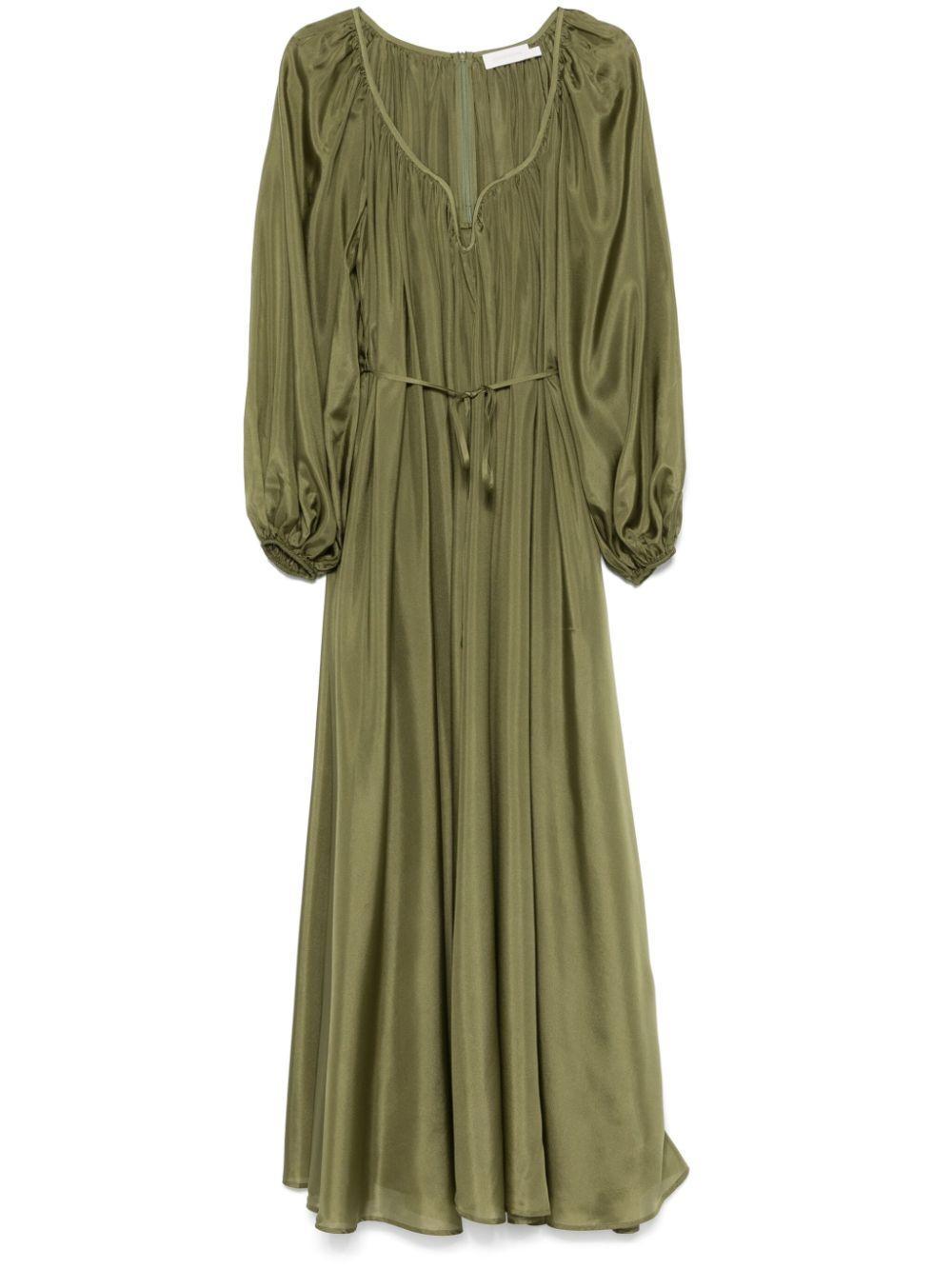 ZIMMERMANN Acacia Maxi Dress In Green Product Image