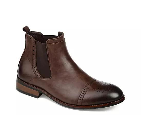 Vance Co. Garrett Mens Cap Toe Chelsea Boot Product Image