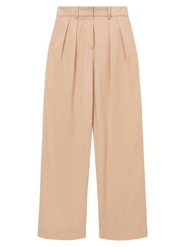 Womens Luisa Pleated-Front Pants Product Image