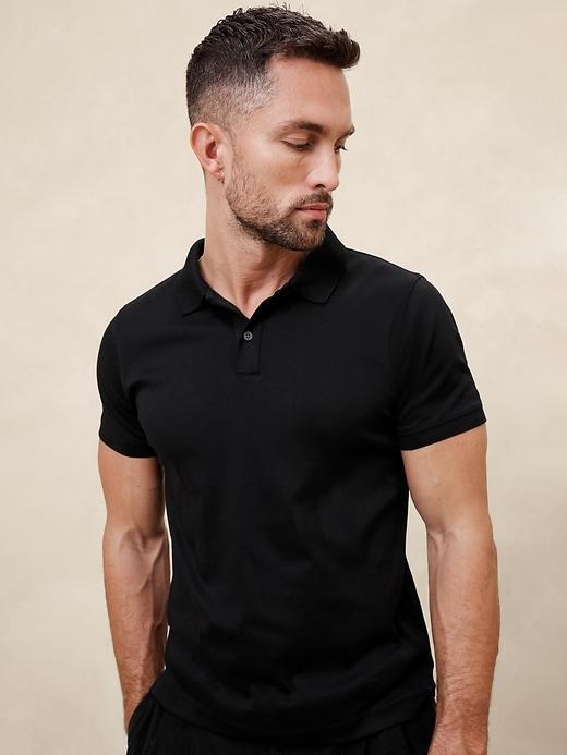 Slim Luxe Touch Polo Product Image