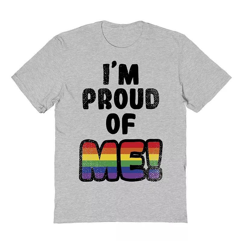 Mens COLAB89 by Threadless Im Proud Of Me Pride Graphic Tee Product Image