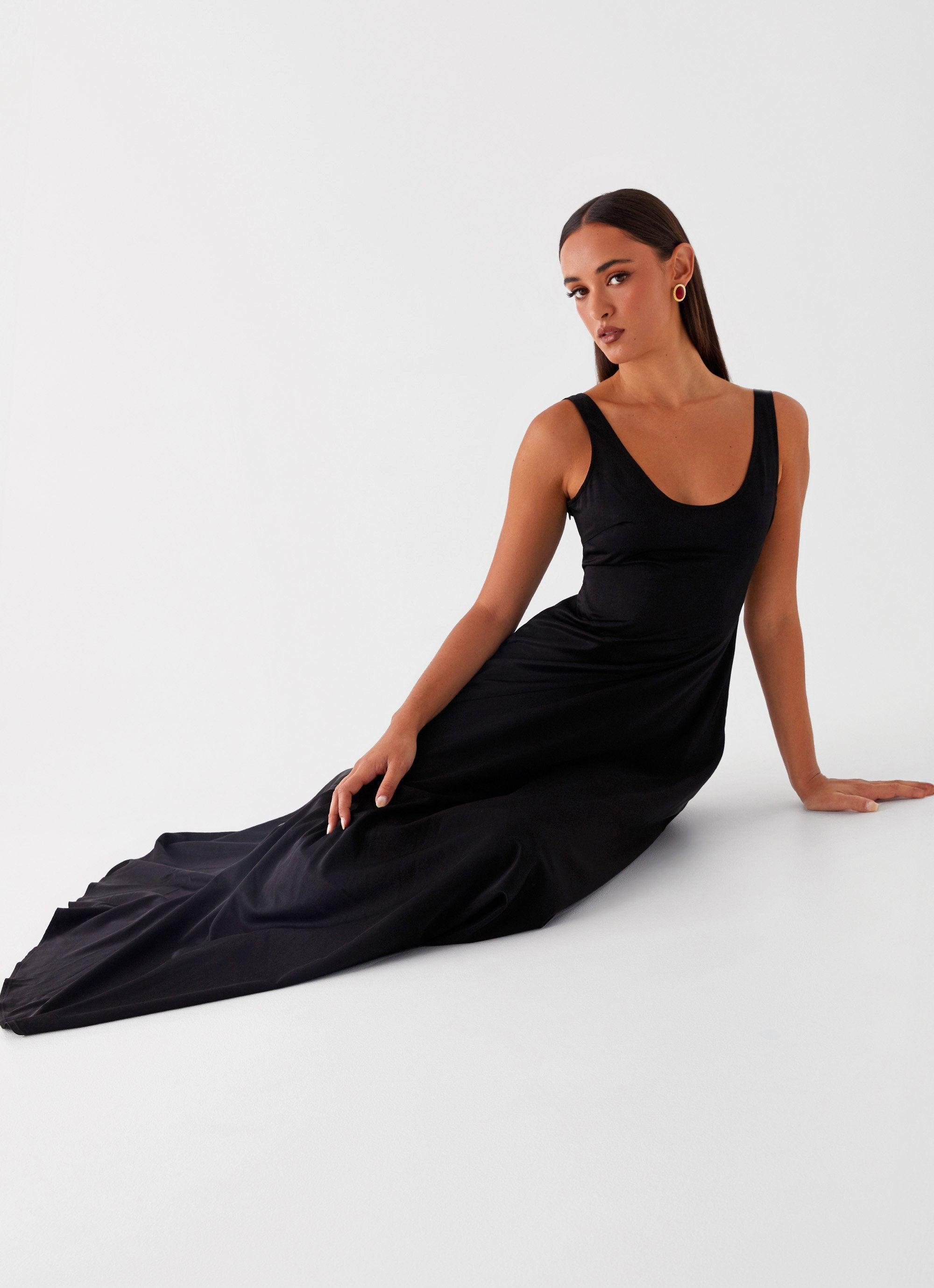 Cosma Maxi Dress - Black Product Image