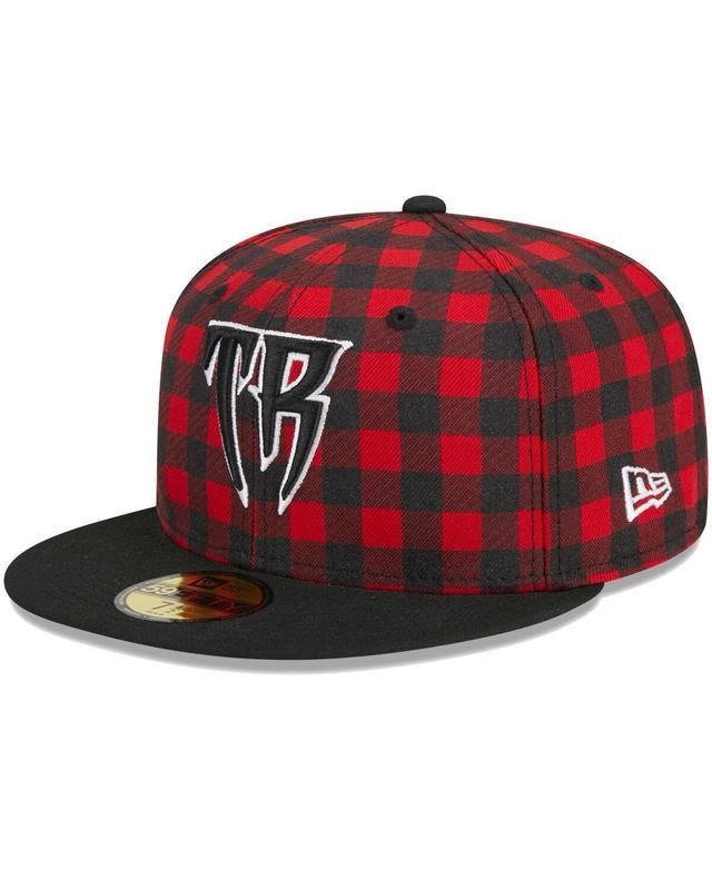 Mens New Era Red Wisconsin Timber Rattlers Theme Nights Yooper 59FIFTY Fitted Hat Product Image