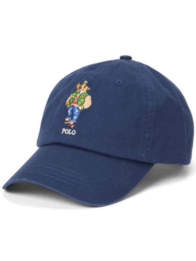 POLO RALPH LAUREN Polo Bear Baseball Cap In Navy Product Image