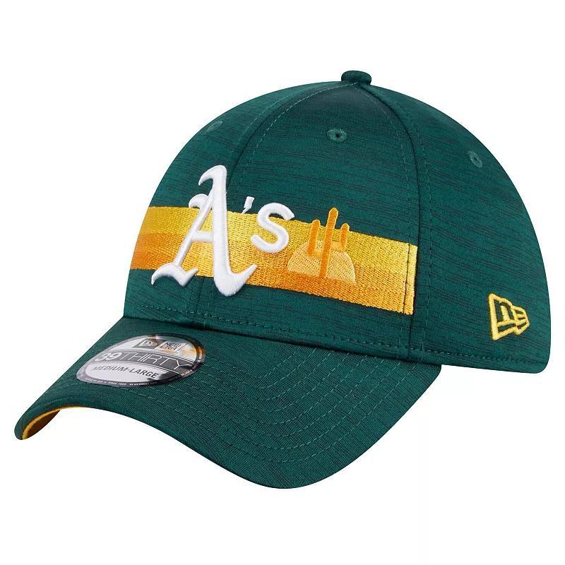 Mens New Era Green Oakland Athletics Spring Training Digi 39THIRTY Flex Hat Product Image