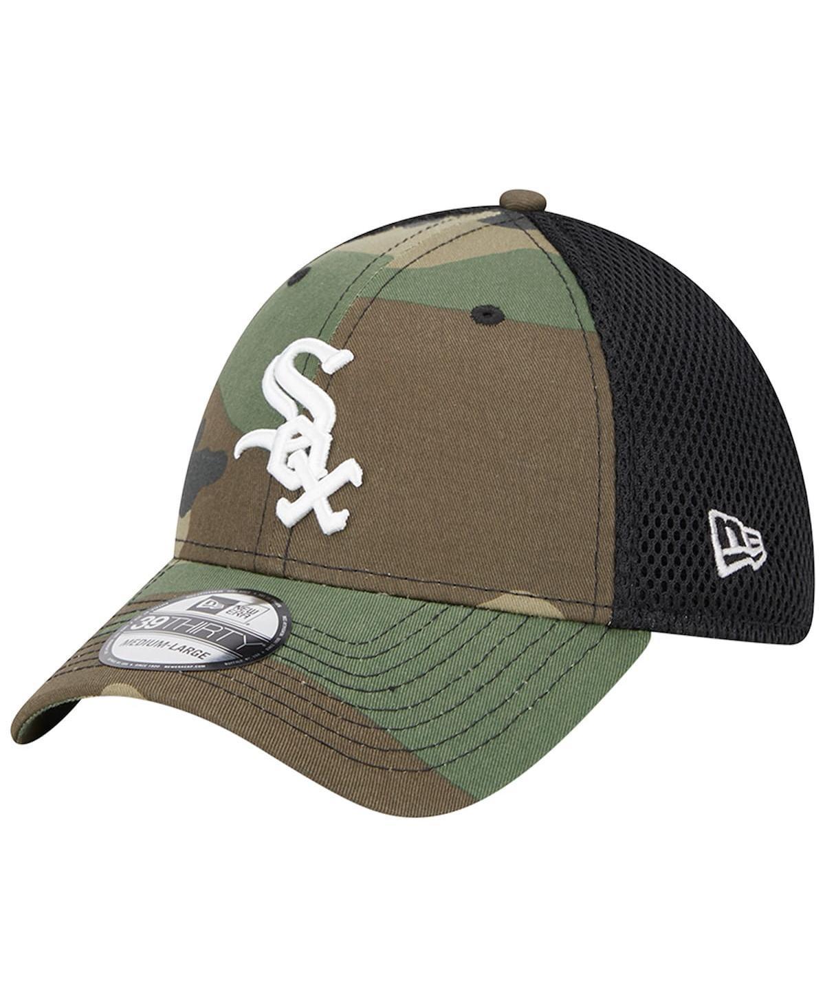 Mens New Era Camo Chicago White Sox Team Neo 39THIRTY Flex Hat Product Image