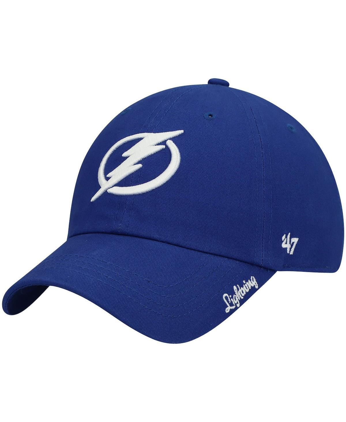 Womens 47 Blue Tampa Bay Lightning Team Miata Clean Up Adjustable Hat Product Image