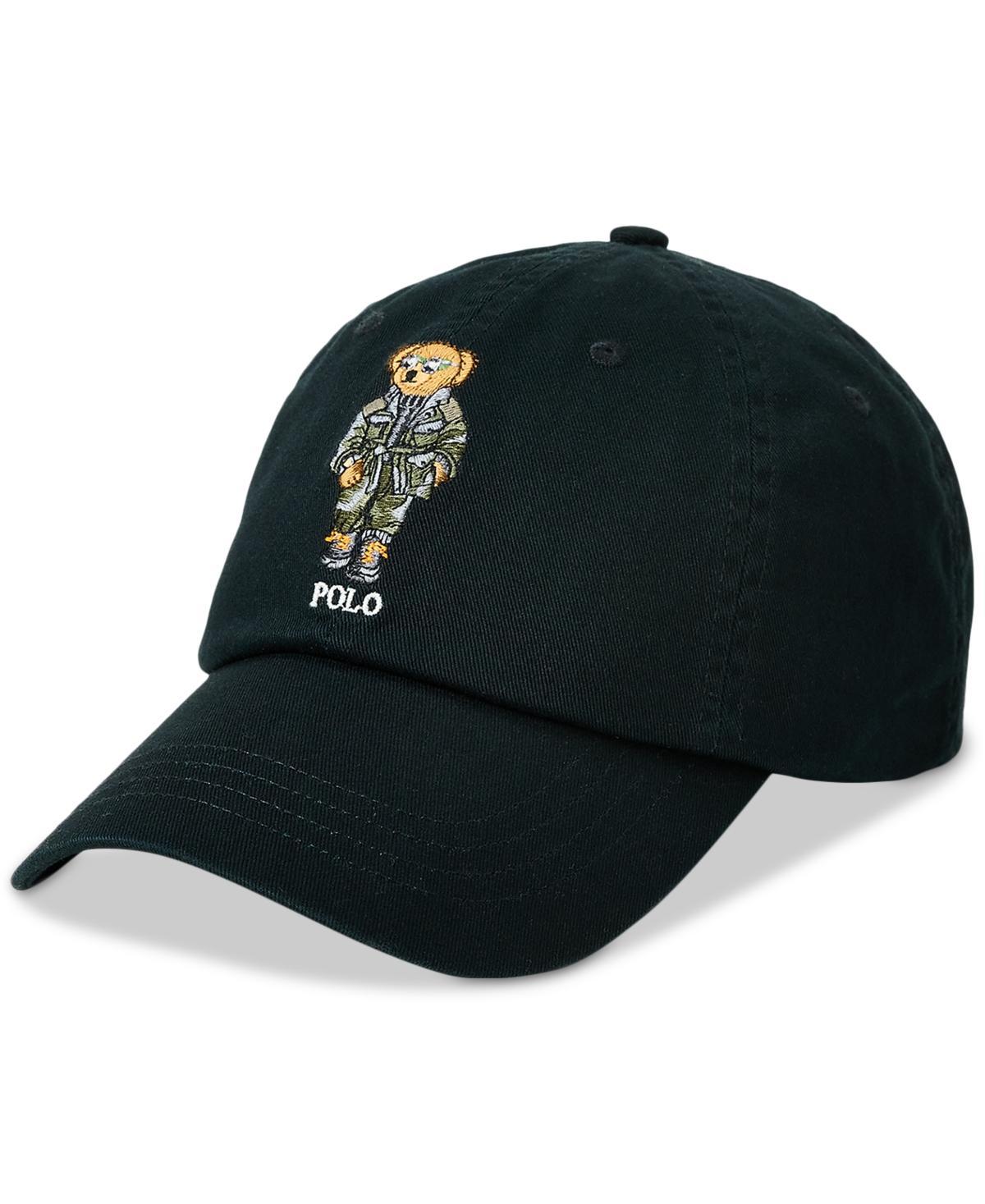 POLO RALPH LAUREN Polo Bear Twill Ball Cap In Polo Black Product Image